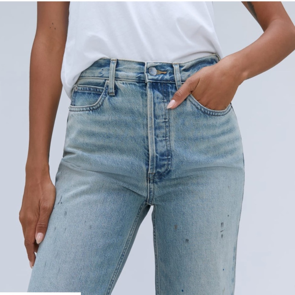 Everlane Rigid high-way jeans